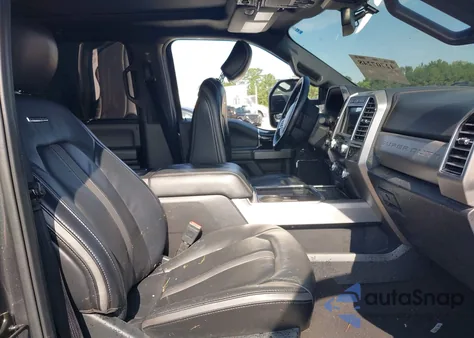 2020 Ford F-250 Platinum из США, поврежденный, VIN 1FT7W2BT1LEE75065